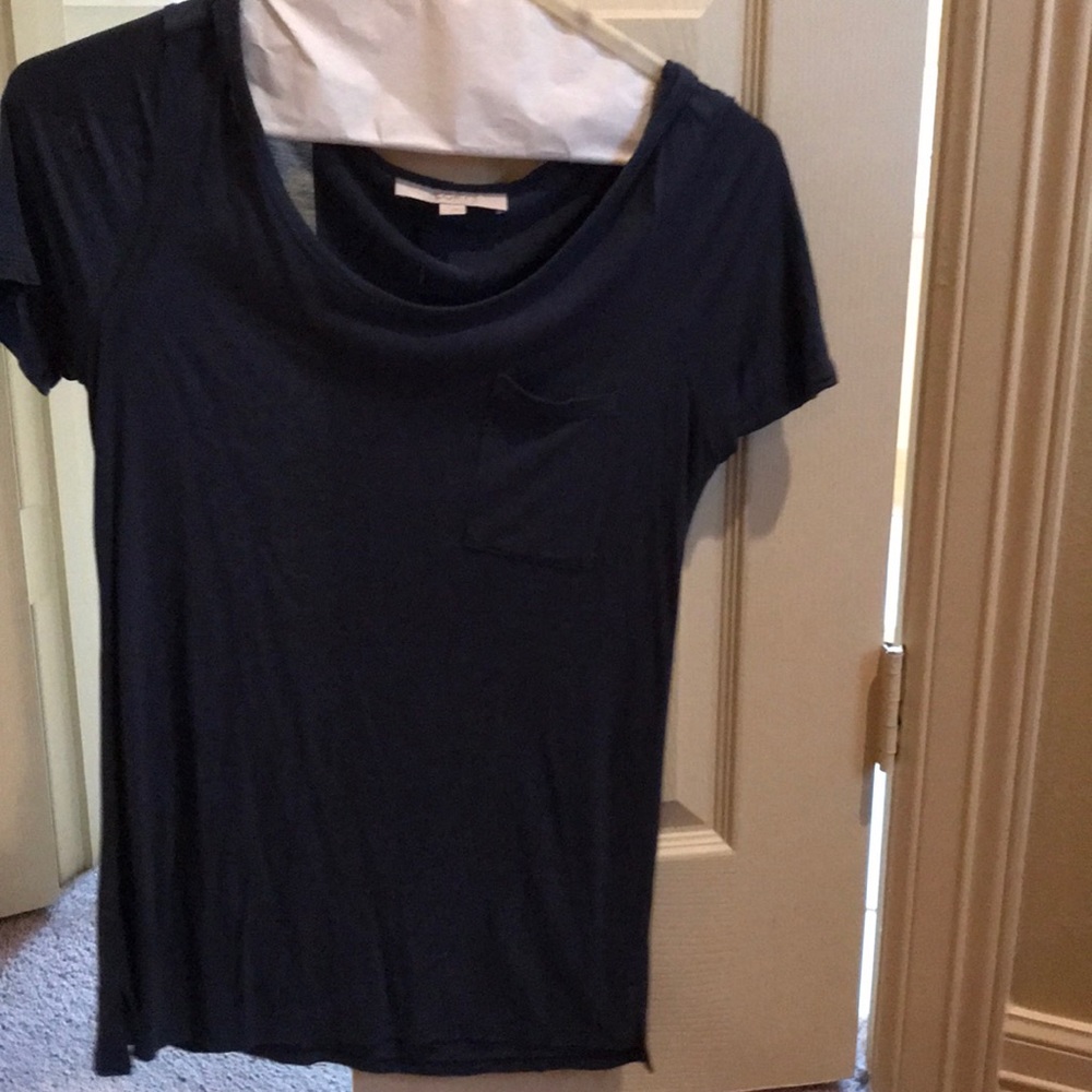 Navy loft tee